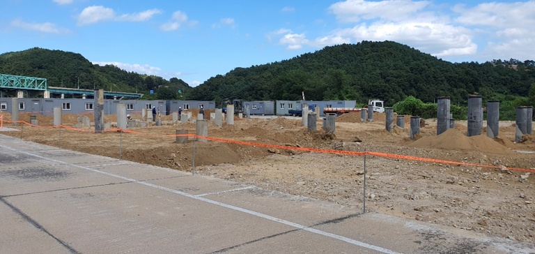한국항공우주산업(주) 원주 산림청 모의비행훈련장 증축 / 토목공사줓